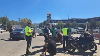 Menteşe'de motosiklet ve otomobil çarpıştı: 1 yaralı