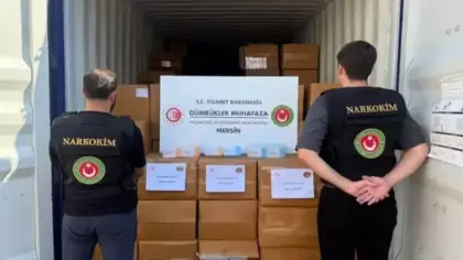 Mersin'de ele geçirildi: Tam 1 ton 716 kilogram