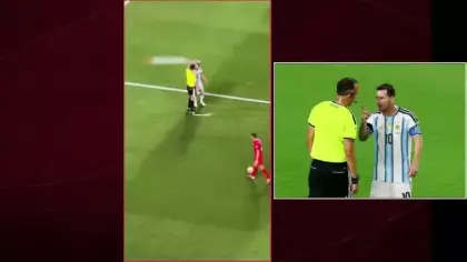 Messi'nin Portekizli hakeme sert sözleri dünyada viral oldu