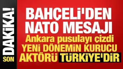 MHP lideri Bahçeli'den önemli açıklamalar