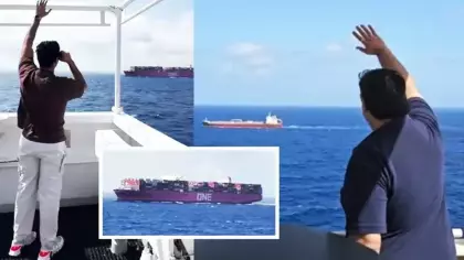 Milyarda bir ihtimal: Okyanusun ortasında inanılmaz tesadüf