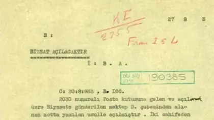 MİT gizli yazışmaların deşifre edilmesine ilişkin tarihi belgeyi paylaştı