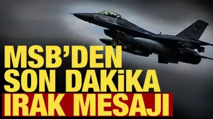 MSB'den son dakika Irak açıklaması: Kesintisiz sürüyor!