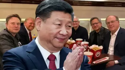 Musk'tan Altman'a, Bezos'tan Cook'a...Trump-Şi zirvesinde sürpriz masa!