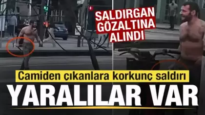 Müslüman karşıtı nefret saldırısı! Yararlılar var! Saldırgan gözaltına alındı