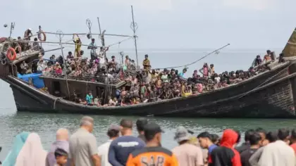 Myanmar açıklarında facia! Göçmen teknesi battı: 500 kayıp