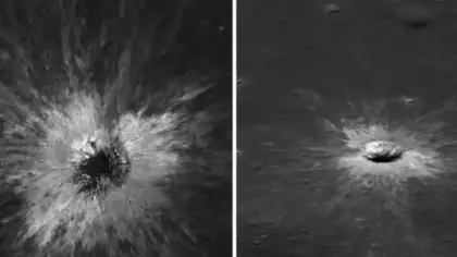 NASA uzay aracı Ay'da keşfetti: Devasa boyutta!