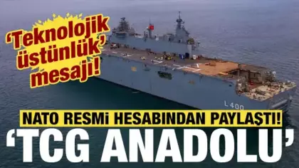 NATO'dan TCG Anadolu paylaşımı