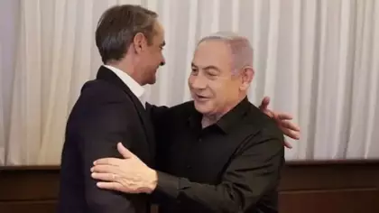 Netanyahu kucaklaşması Atina’yı böldü: “Dünya dışlıyor, siz sarılıyorsunuz”