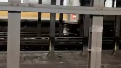 New york metrosunda dehşet anları: Arkadaşını kurtarmak isterken can verdi