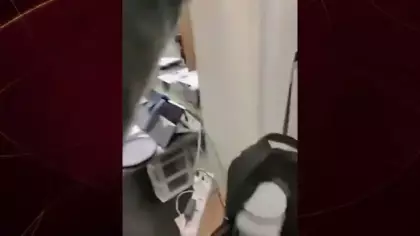 O anlar anbean kaydedildi: ABD askerinin gözünden Ürdün'deki üssün vurulma anları!