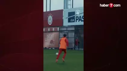Okan Buruk'tan antrenmanda jeneriklik gol!