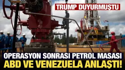 Operasyon sonrası petrol masası: ABD ve Venezuela anlaştı!