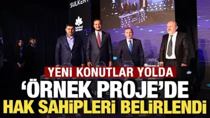 'Örnek proje'de kuralar çekildi: Yeni konut projesi yolda