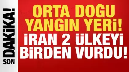 Orta Doğu yangın yeri: İran, iki ülkeyi birden vurdu!