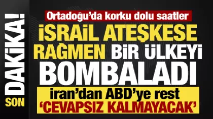 Ortadoğu'da anlaşmayı bozacak saldırı! İsrail Lübnan'ı bombaladı, İran ABD'ye rest çekti