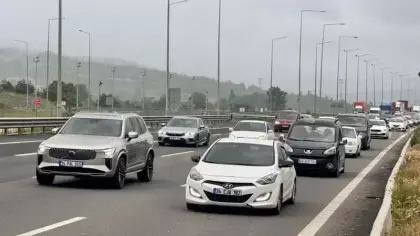 Otoyolda çalışma başlatılıyor! İstanbul yönünde trafik düzeni değişiyor