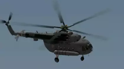 Pakistan'da askeri helikopter düştü! Tüm mürettebat hayatını kaybetti