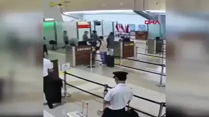 Pilot havalaminanında uyuşturucuyla yakalandı