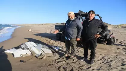 Rastlantının böylesi! Karasu'da bir İHA daha bulundu