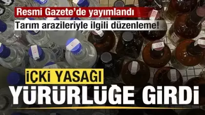 Remi Gazete'de yayımlandı! İçki yasağı yürürlüğe girdi