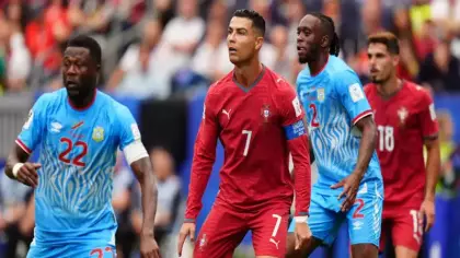 Ronaldo'lu Portekiz, Demokratik Kongo'ya diş geçiremedi