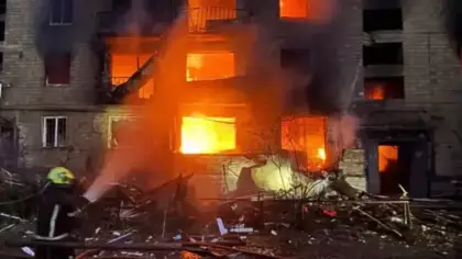 Rusya, başkent Kiev'i vurdu! Çok sayıda ölü var