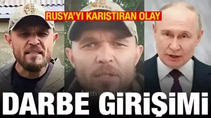 Rusya'da darbe girişimi! Putin'e meydan okuyan asker yakalandı