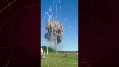 Rusya'da mühimmat deposu patladı!
