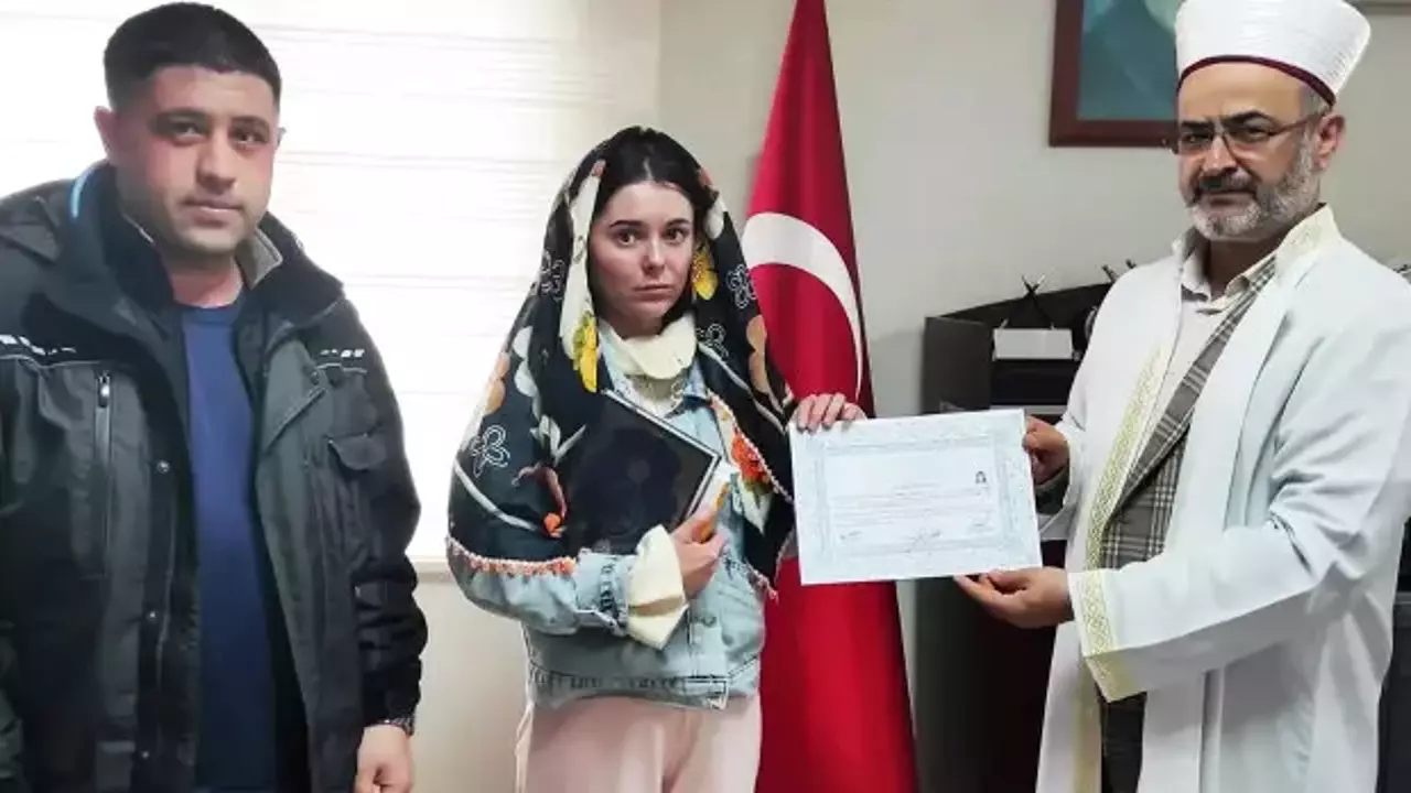 Rusya'dan Akkuyu NGS'de çalışmaya gelen Victoria Müslüman oldu! Adını da değiştirdi