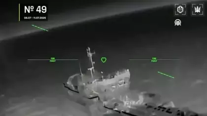 Rusya'nın gölge filosuna ağır darbe! Azak Denizi'nde gece yarısı operasyonu