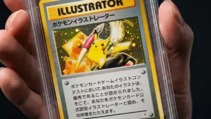 Sadece 39 adet üretilmişti, Pikachu Illustrator kartı 242 milyon TL'ye satıldı