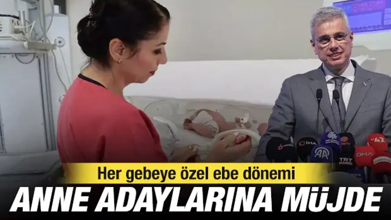 Sağlık Bakanlığı'ndan normal doğuma teşvik: Her gebeye özel ebe dönemi