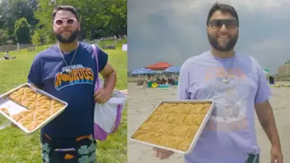 Şaka için baklava satan adam milyoner oldu