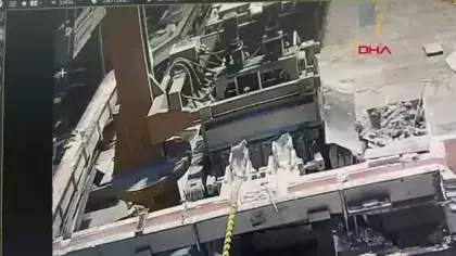 Sakarya'da alüminyum fabrikasındaki patlamanın görüntüleri ortaya çıktı