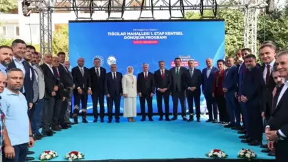 Sakarya’da ilk dönüşüm: Tığcılar 1. Etap'ta 718 bağımsız bölümün kentsel dönüşümü başladı