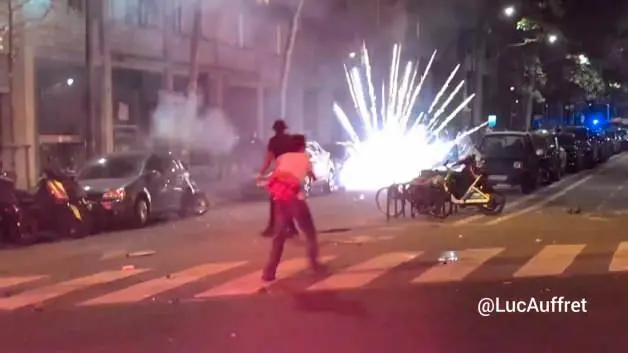 Şampiyonlar ligi zaferi sonrasında Fransa harabeye döndü