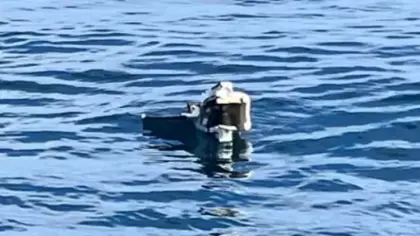 Samsun açıklarında İHA parçası bulundu