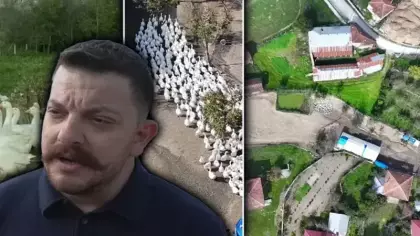 Samsun’da 50 kazla başladı, şimdi çiftliği var! 2027’de kooperatif kuracak