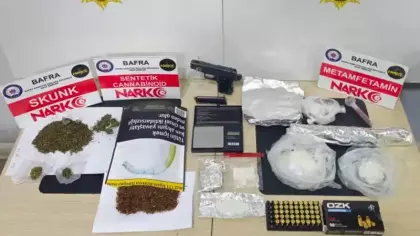 Samsun'da yakalanan zehir tacirlerine 18’er yıl hapis cezası!