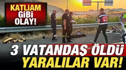 Şanlıurfa'da katliam gibi kaza: 3 vatandaş öldü, yaralılar var!