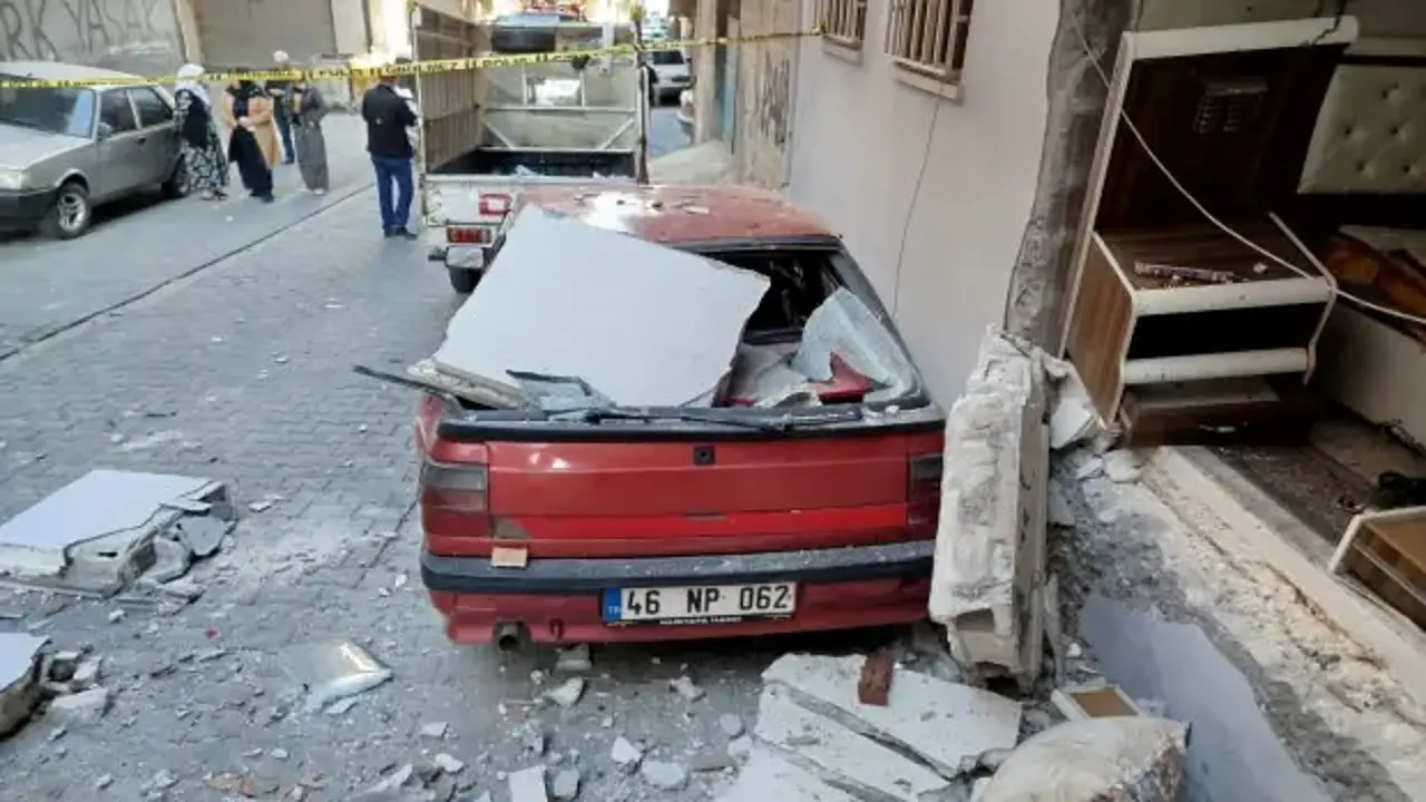 Şanlıurfa'da korkutan patlama: Mutfak tüpü bomba gibi patladı