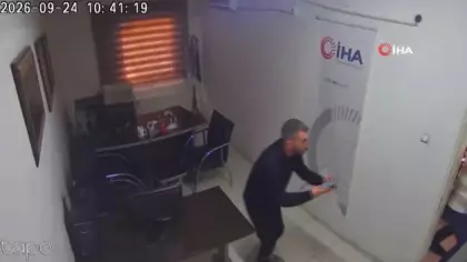 Şanlıurfa'daki 5,4'lük deprem anı kamerada