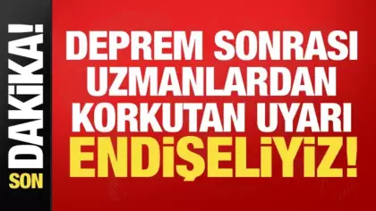 Şanlıurfa'daki deprem sonrası uzmanlardan uyarı: Endişeliyiz...