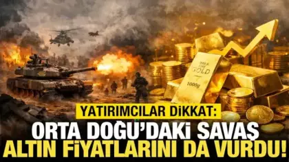 Savaş altını vurdu! Fiyatlar düşüyor