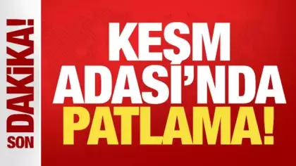 Savaşta sıcak saatler: Keşm Adası'nda şiddetli patlamalar!