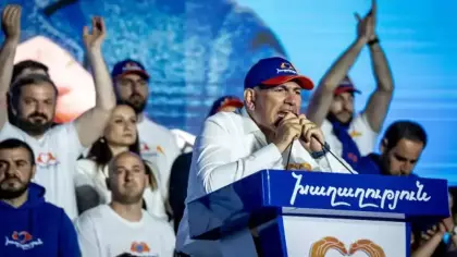 Seçimi kazanan Paşinyan'dan açıklama