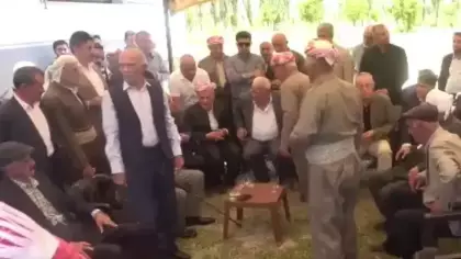 Şemdinli'de 2 aile arasındaki 28 yıllık husumet barışla sonuçlandı