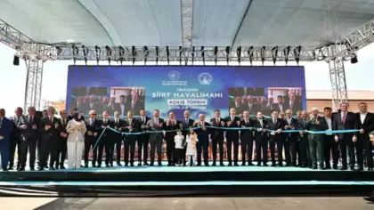 SİİRT Havalimanı’nın terminali 3 kat büyüdü: Yolcu kapasitesi 250 bine çıktı!