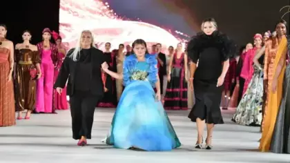 Siirt’in kültürel mirası podyuma taşındı! 6 yıllık hayalin ürünü 